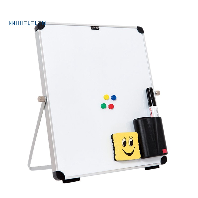 Small Desktop Dry Erase Board Portable Small Magnetic Double Sided   150b58fd2d6d14bead19864fee1ec2a0