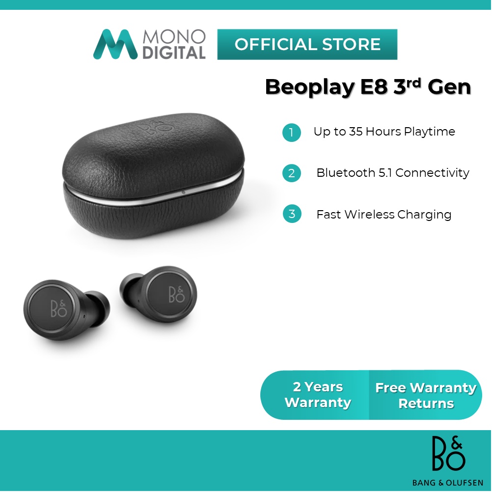 B&O Beoplay E8 3rd Gen True Wireless Bluetooth Earphones TWS Earphone