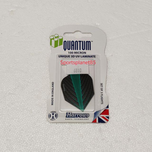 Available in 12 Colours Harrows Quantum Dart Flights Made From 3D UV Laminate 