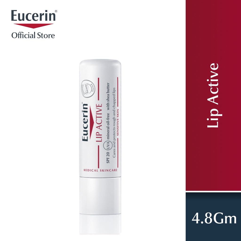 Eucerin Lip Active Lip Balm (4.8g) Shopee Malaysia