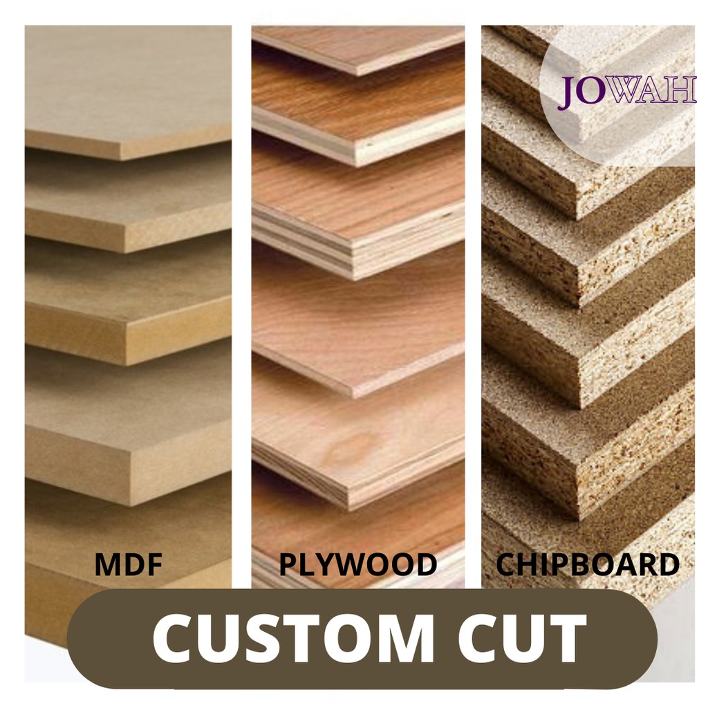 CUSTOM CUT Papan Kayu Papan Kosong CUSTOMIZE CUT TO SIZE PLYWOOD , MDF ...