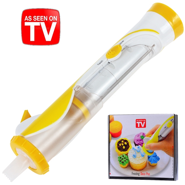 Battery Operated Frosting Deco Pen Magic Cupcake Cookie Cake Decoration