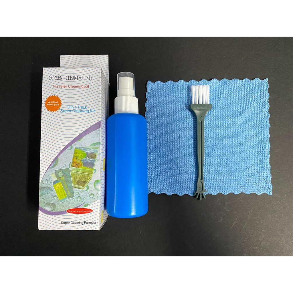 LCD Cleaner 3 In 1 PC Laptop Screen Cleaning Kit Shopee Malaysia