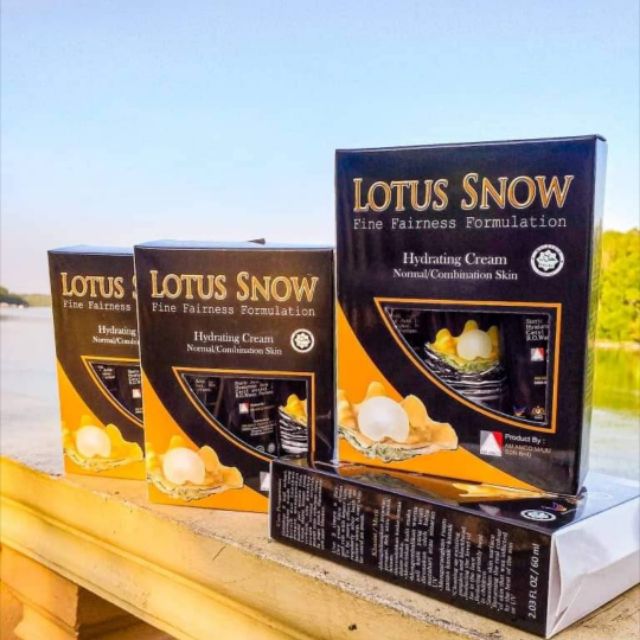 lotus snow hydrating cream