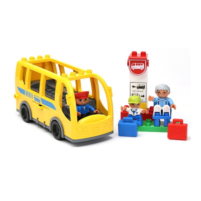 duplo yellow bus