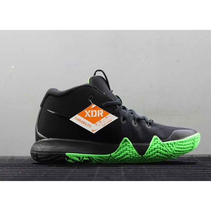 kyrie 4 green and grey