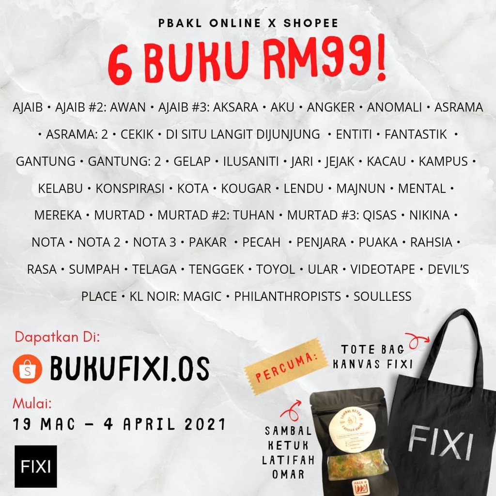 Buku Fixi Official Store, Online Shop | Shopee Malaysia
