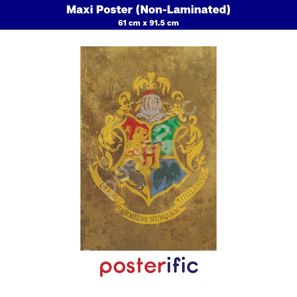 Harry Potter (Hogwarts Crest) - Pyramid International Maxi Poster (61 ...