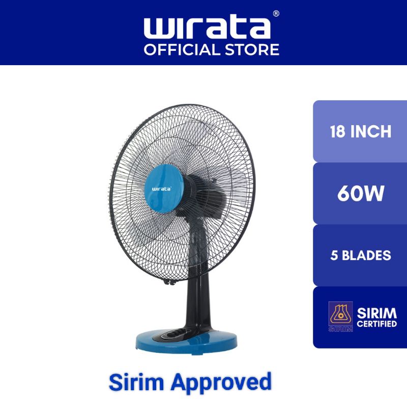 table-fan-18-inch-sirim-approved-wirata-shopee-malaysia