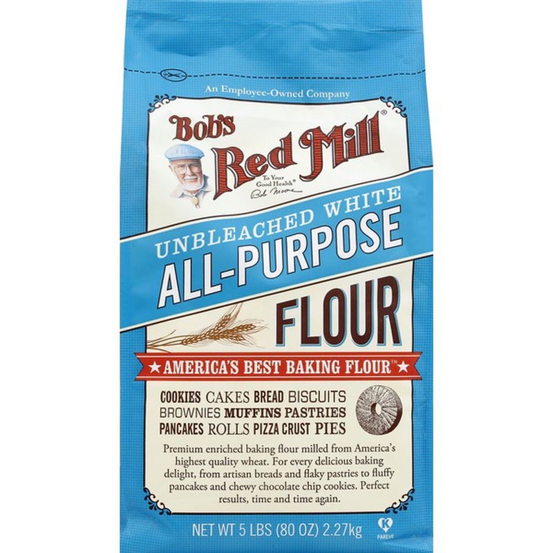[ READYSTOCK] Bob's Red Mill Unbleached White All Purpose Flour 2.27kg
