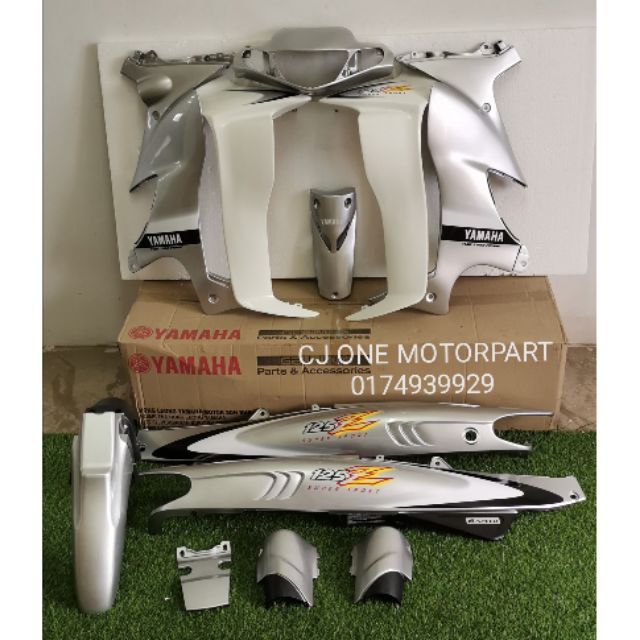 BODY COVER SET Y125ZR SILVER SABIT HLD/HLY | Shopee Malaysia