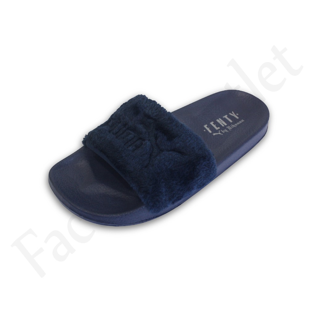 puma fuzzy sandals