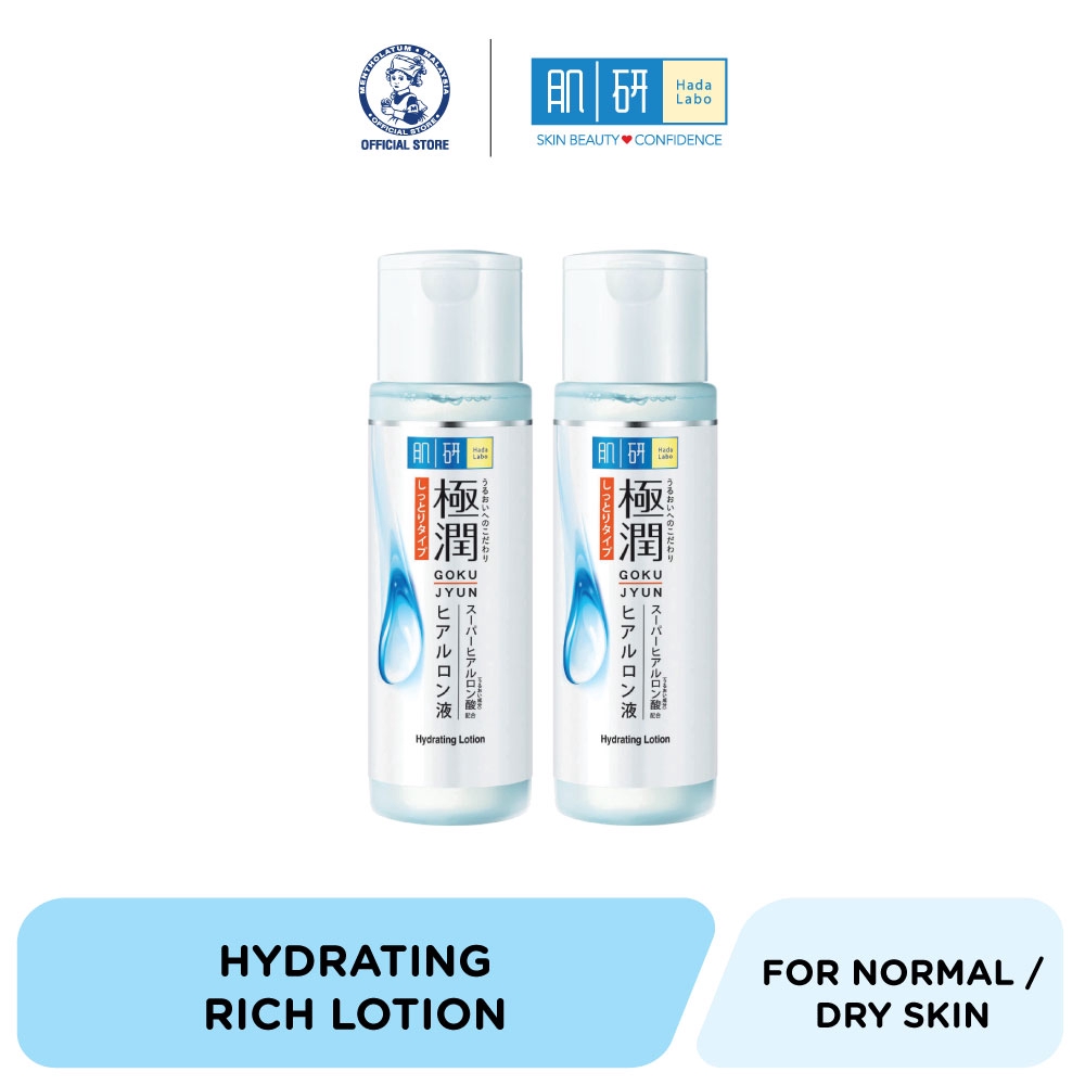 Hada Labo Super Hyaluronic Acid Hydrating Lotion Rich (170ml x 2