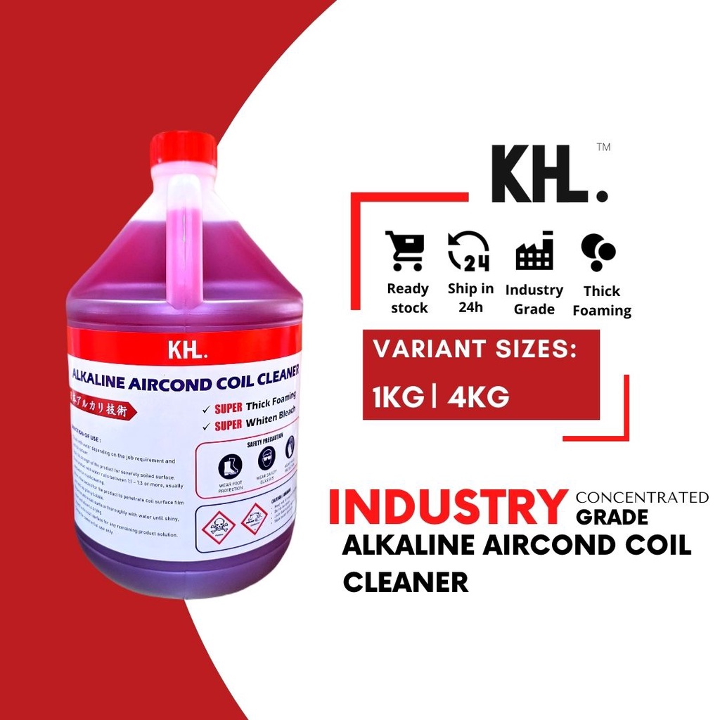 Alkaline Air Cond Coil Cleaner (Concentrated Industrial Grade