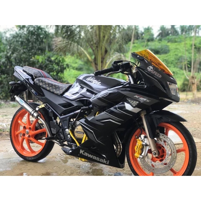 Kawasaki Kr150 Zx150 Rr150 Krz Zsr Stainless Steel Performance Exhaust Shopee Malaysia