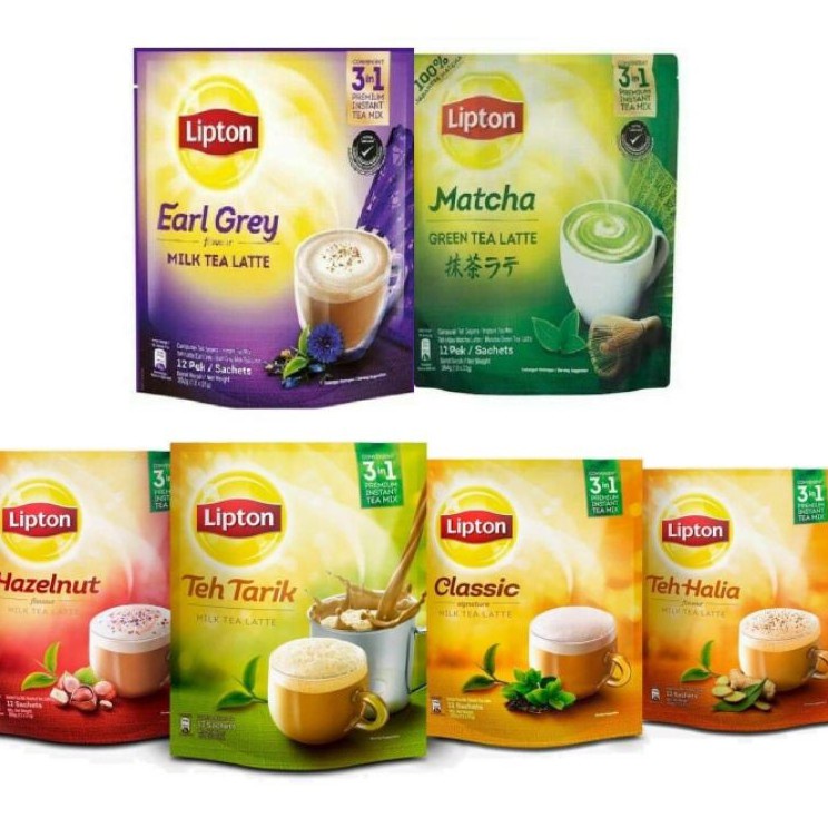 Lipton 3in1 Instant Milk Tea Shopee Malaysia