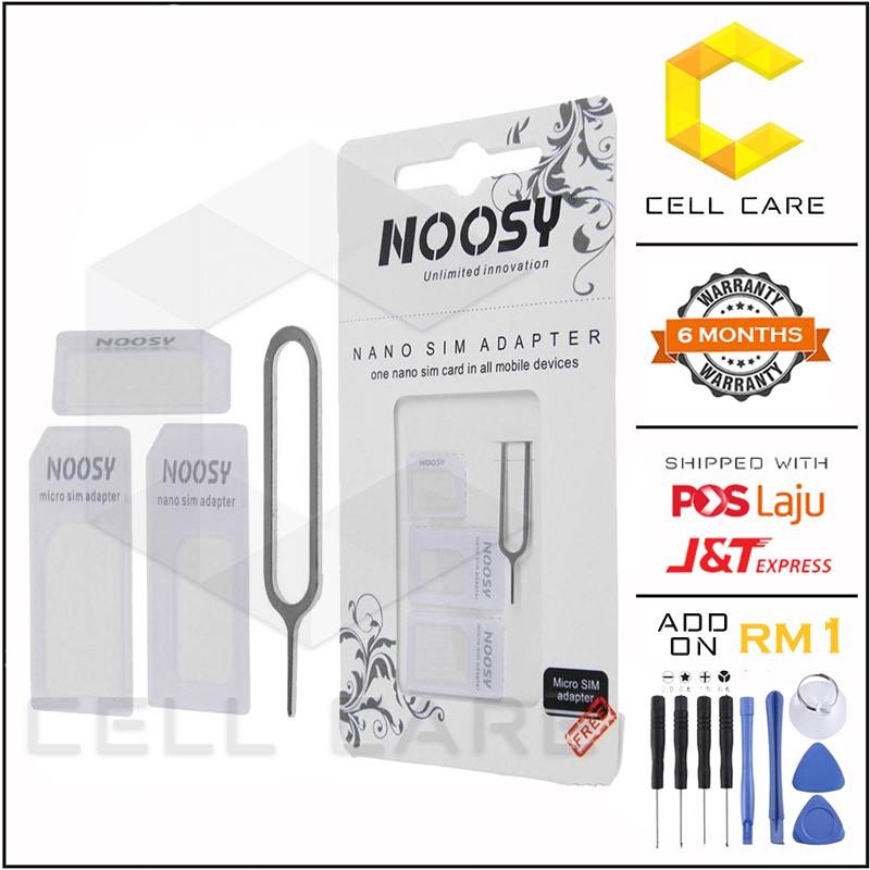 Noosy Sim Card Adapter Kits with Nano Sim Adapter and Micro Sim Adapter