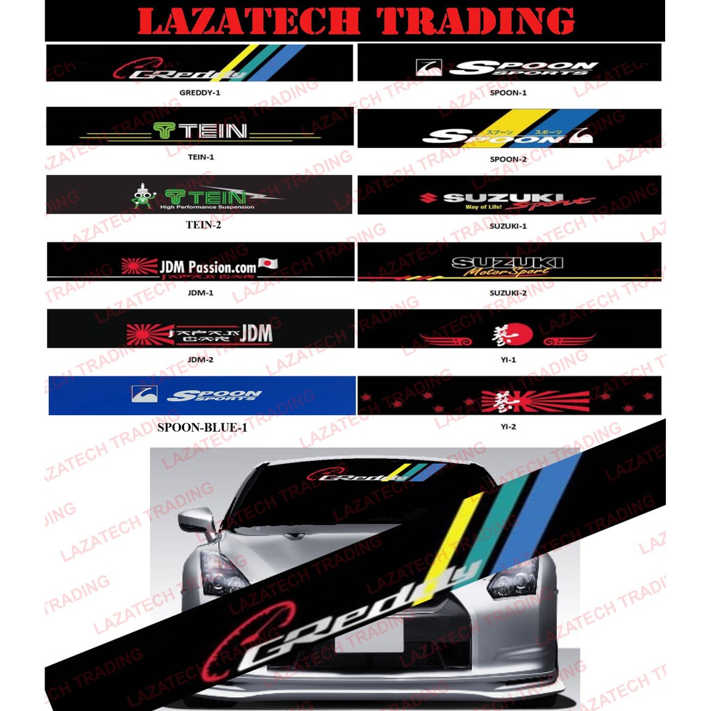 CAR STICKER / CUSTOM CUT NEON LIGHT STICKER (HAND MADE) Shopee Malaysia