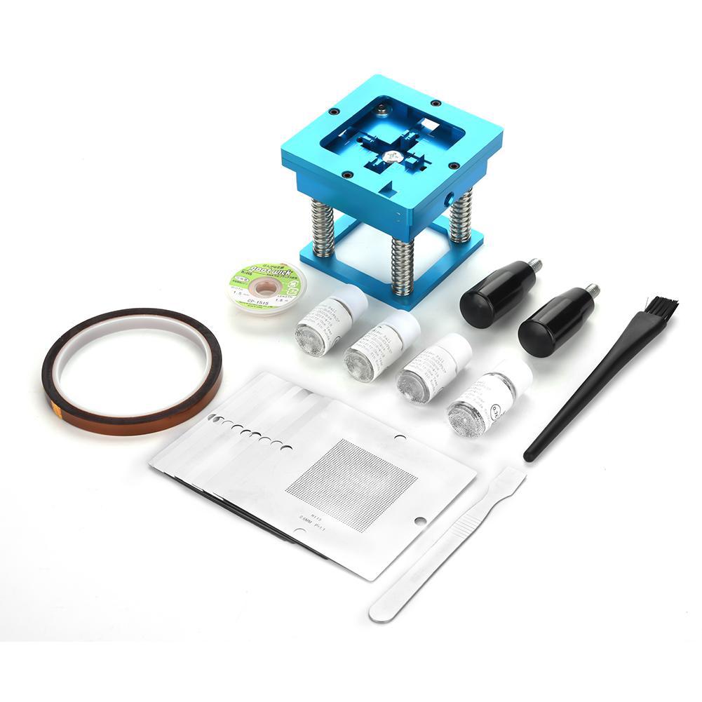 BGA Reballing Station Solder Rework Kit Stencils Balls Kit