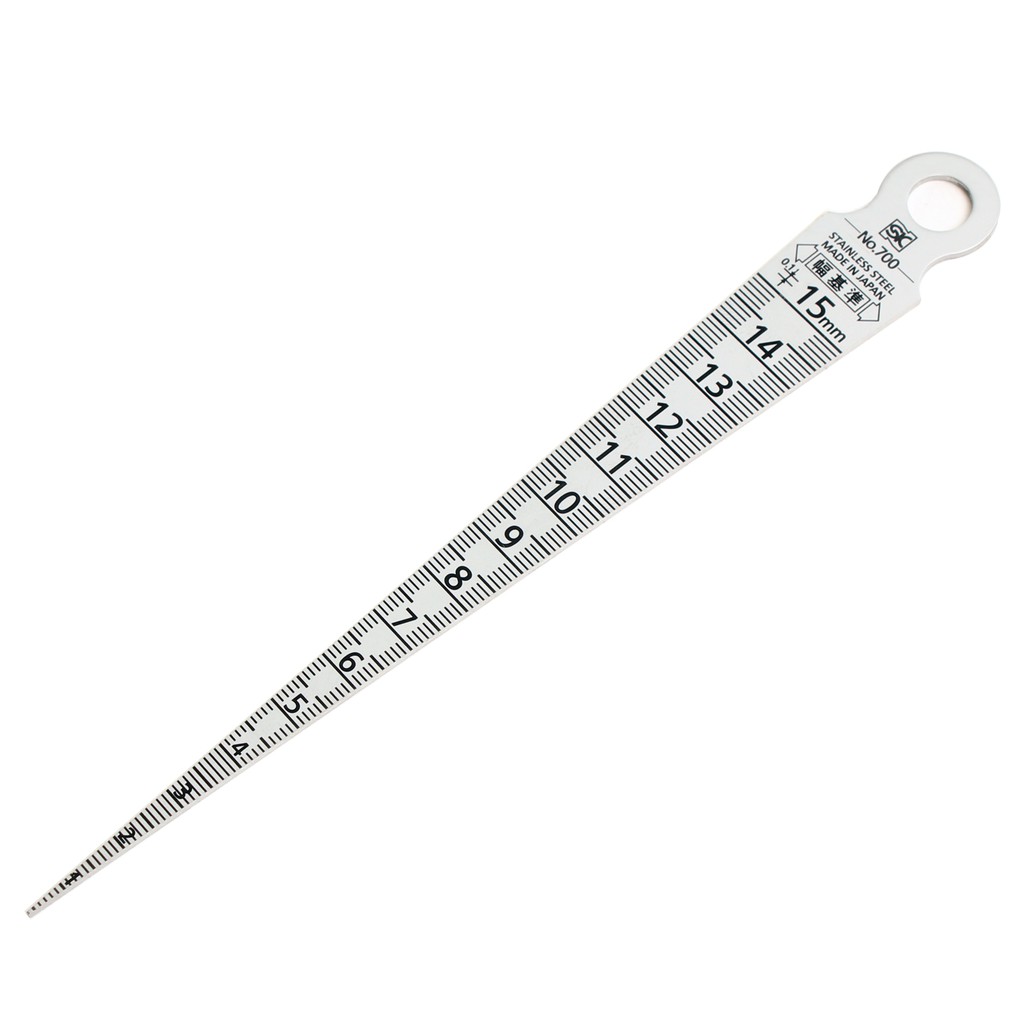 SK  CIRCULAR TAPER GAUGE 1～6mm TPG-715B MADE IN JAPAN 