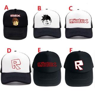 6 Styles Roblox Kids Hats Adjustable Cartoon Summer Games Printed Baseball Caps Shopee Malaysia - roblox black winter cap