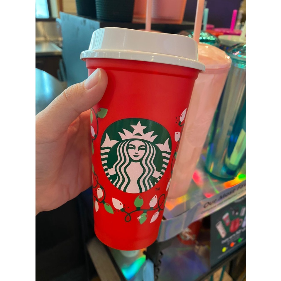 TUMBLER RED STARBUCK HOLIDAY EDITION | Shopee Malaysia