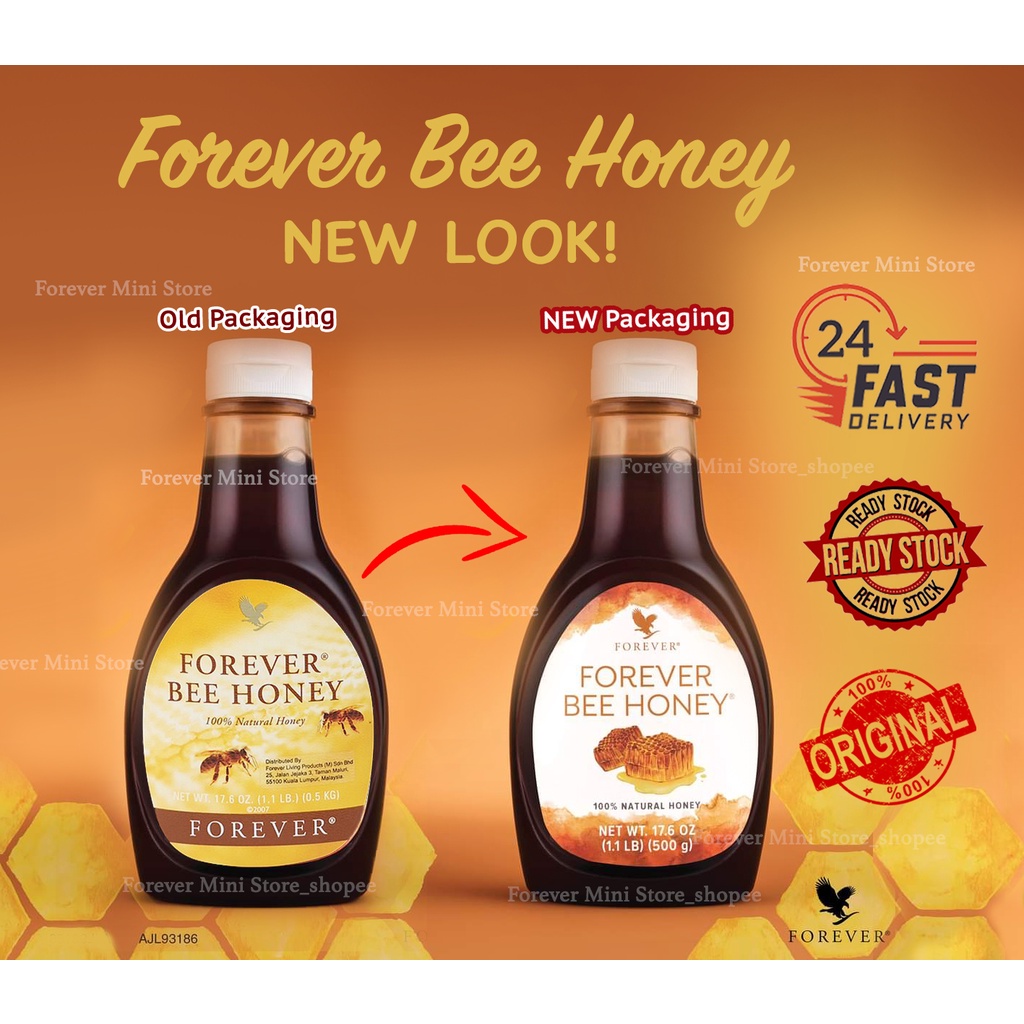 Ready Stock Promo Forever Living Honey Bee 100 Original Fast Delivery