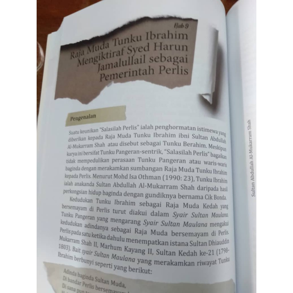 Salasilah Perlis ( Asal Usul Pemerintahan Jamalullail )