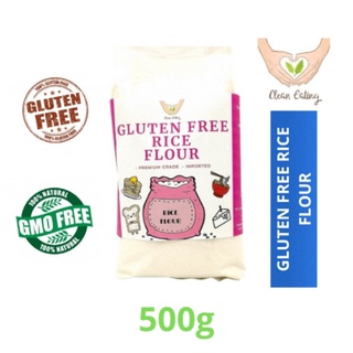 CLEAN EATING Gluten Free Rice Flour / Tepung Beras Bebas Gluten (500g) - Halal