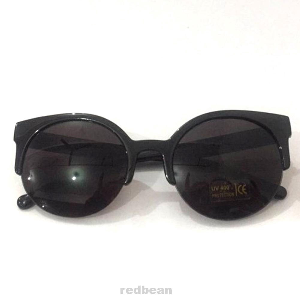 cat eye circle sunglasses