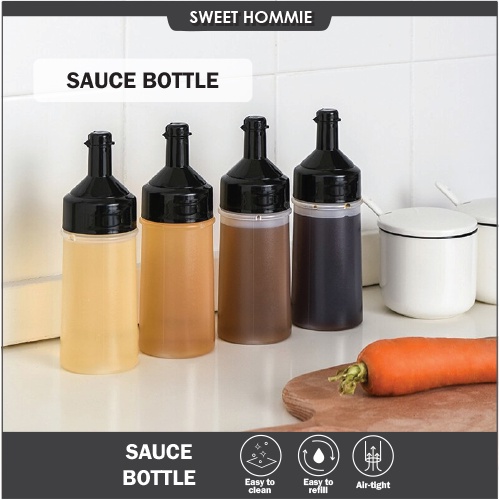 Squeeze Ketchup Bottle Botol Minyak Masak Botol Sos Botol Kicap Oil Can ...