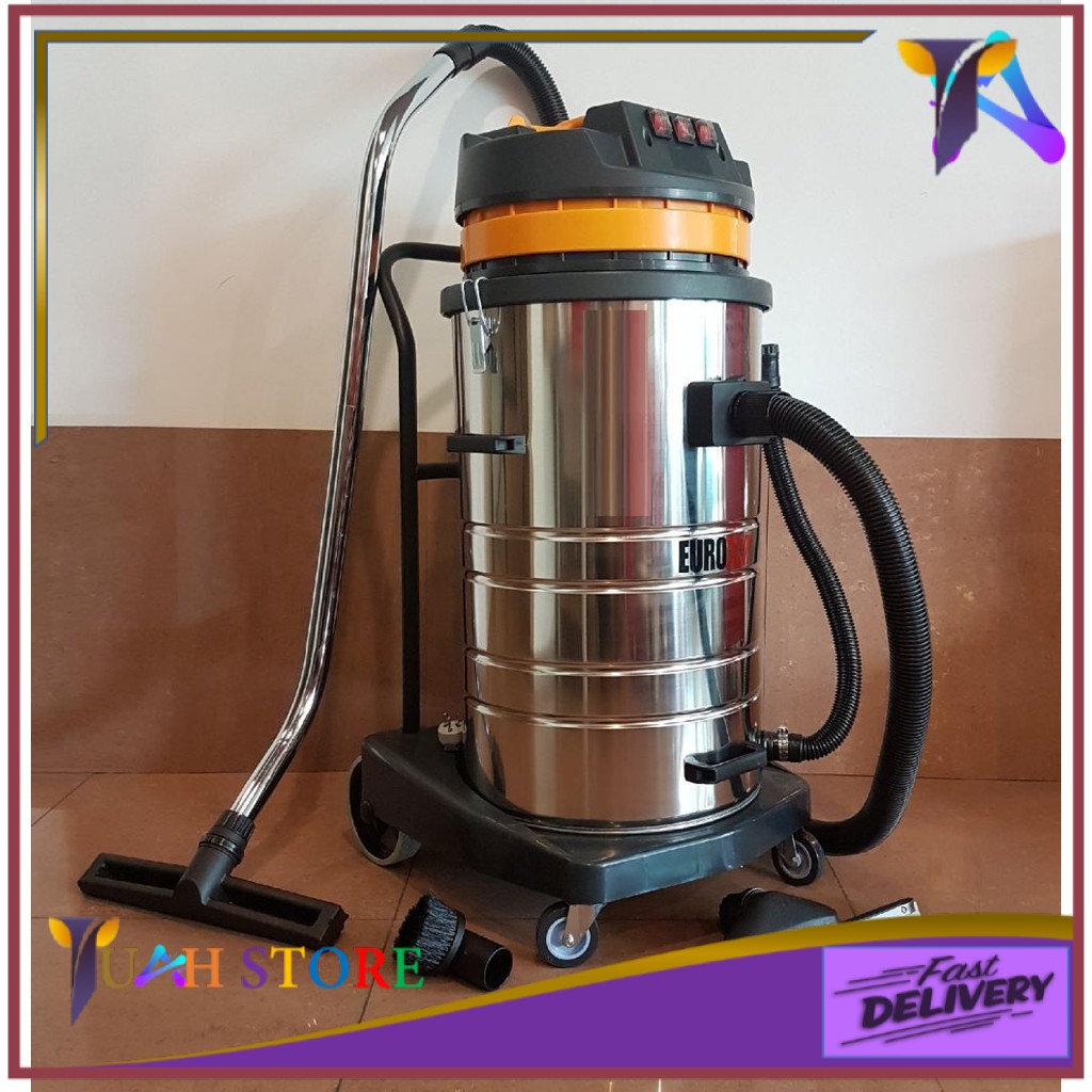 EuroPower 3000W 80Liter Industrial Vacuum Cleaner VAC8003 Shopee Malaysia