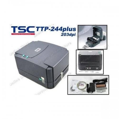 Tsc Ttp 244 Plus Barcode Printer No Gst Shopee Malaysia