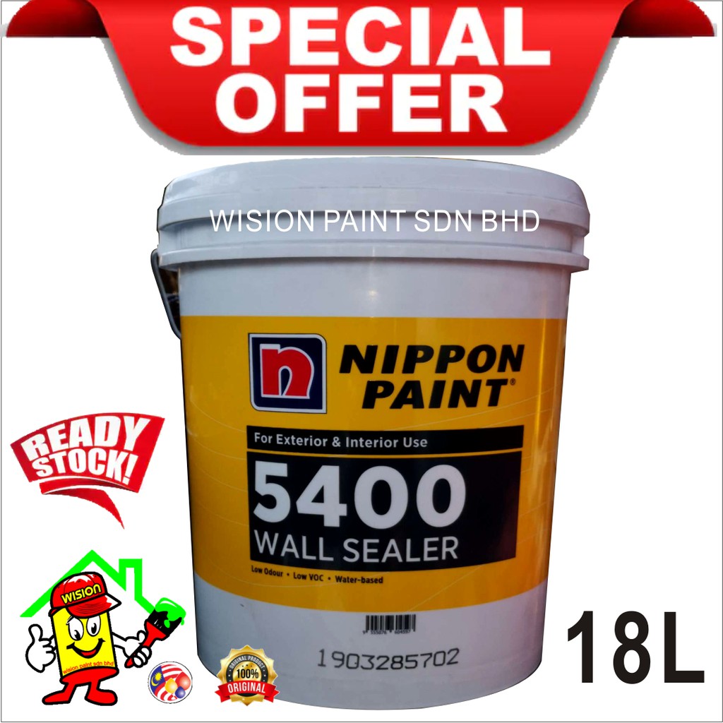 5400 Wall Sealer 18 liter NIPPON PAINT products  SEALER 