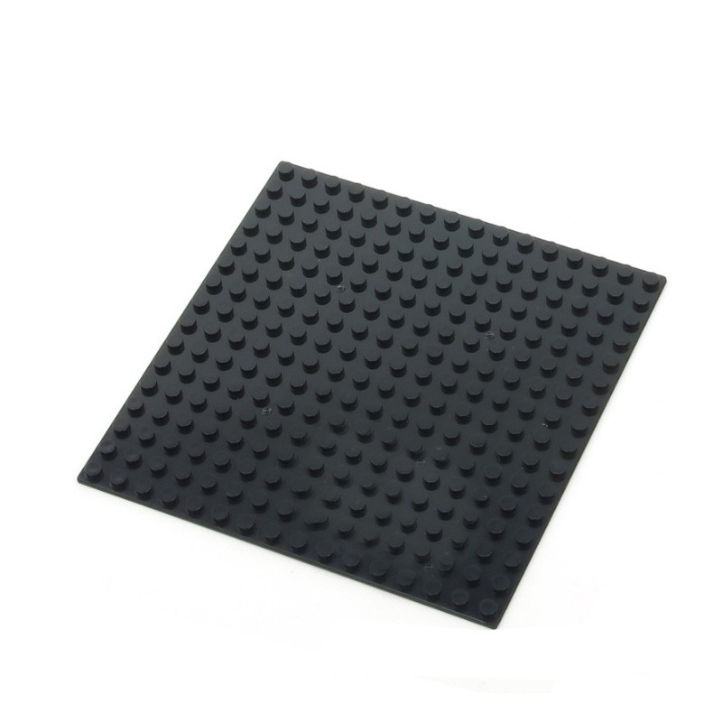 black lego baseplate