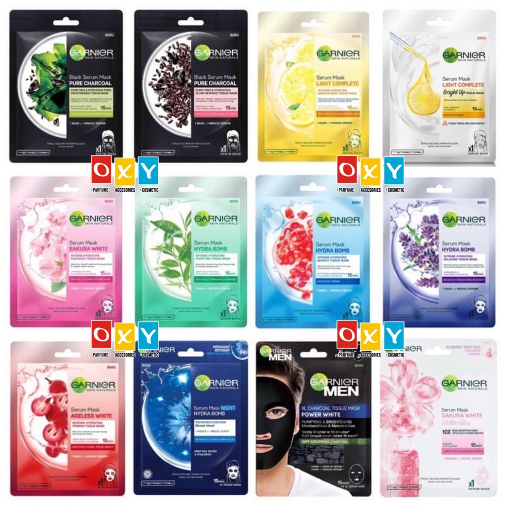 Garnier Serum Sheets Mask Sheets Mask All Variant Hydra Bomb Serum ...