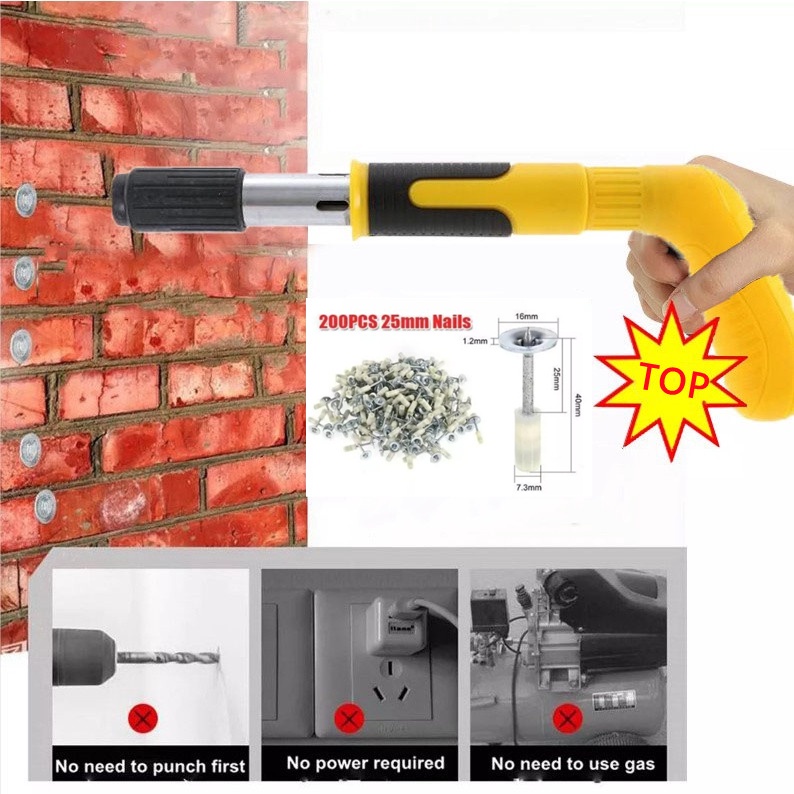 Manual Steel Nail Gun Steel Rivet gun rivet tool Set Wire Nailer Gun spanar Tufting Ceiling