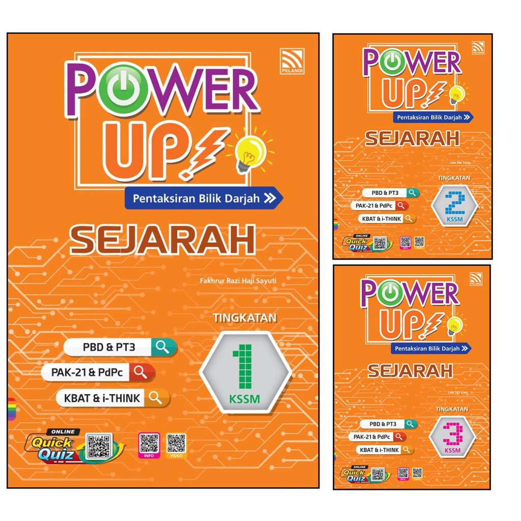 Buy [MH] BUKU LATIHAN POWER UP PBD 2021/HYBRID PBD 2022 SEJARAH