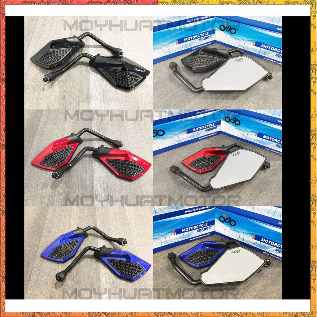 UNIVERSAL SIDE MIRROR SM24 FOR HONDA & YAMAHA / SIDE MIRROR Y15 LC135