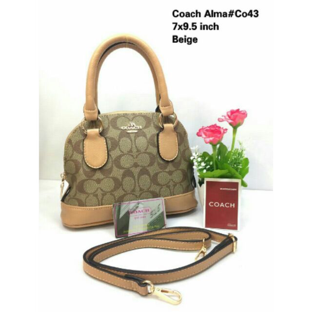 COACH ALMA HANDBAG Shopee Malaysia