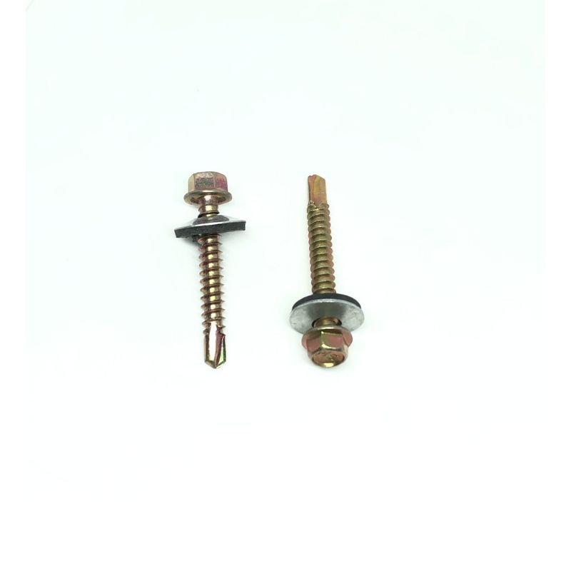 Buy DSHW SELF DRILLING SCREW WITH WASHER AWNING SCREW SKRU ATAP SKRU