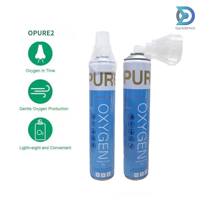 1L Opure2 Medical Oxygen tank Portable Oxygen tank Pure Oxycan Oxygen