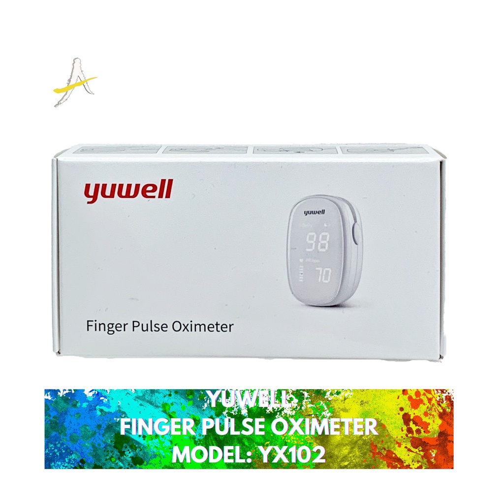 Yuwell Finger Pulse Oximeter Model YX102 Shopee Malaysia