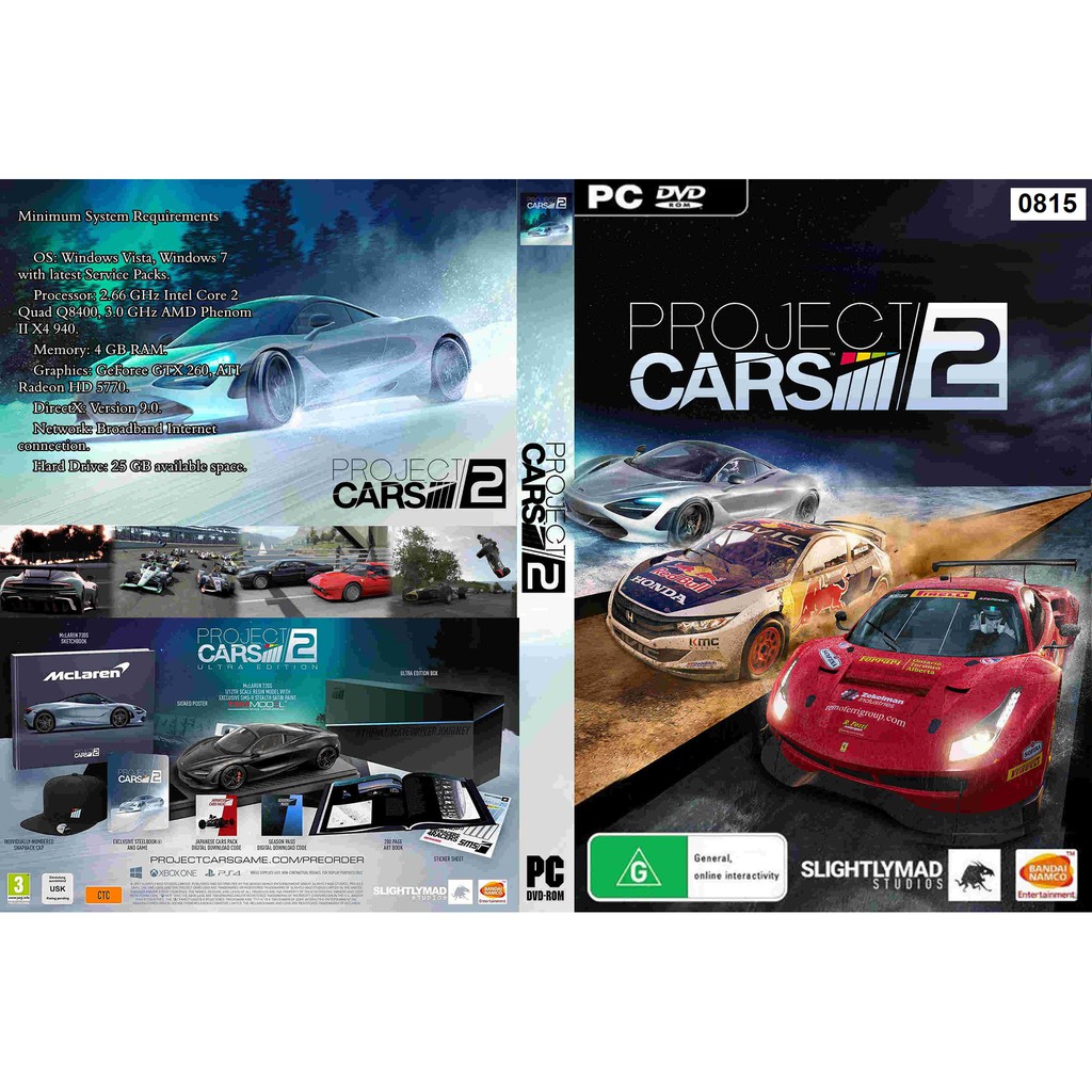 Pc Project Cars 2 Shopee Malaysia