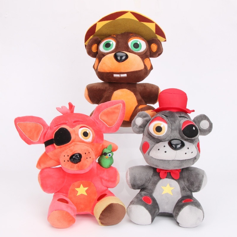 15cm/25cm FNAF Plush Toys Funtime Freddy Foxy Circus Baby