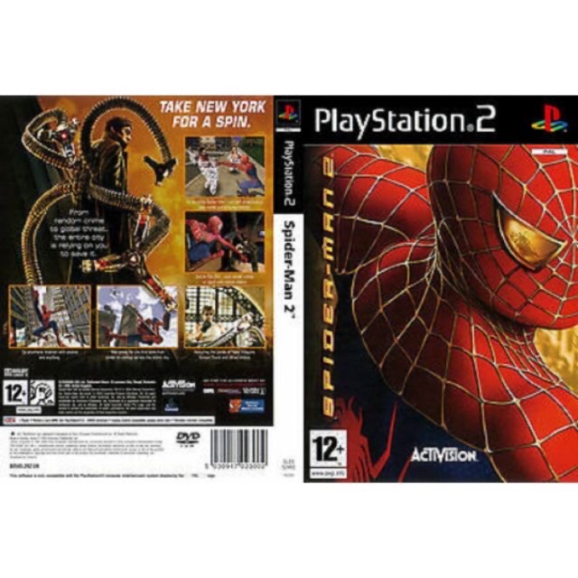ps2 spiderman 2