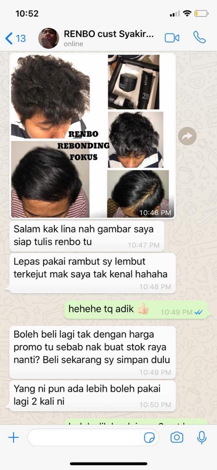 RENBO PAKAR LURUS RAMBUT VIRAL  Shopee Malaysia