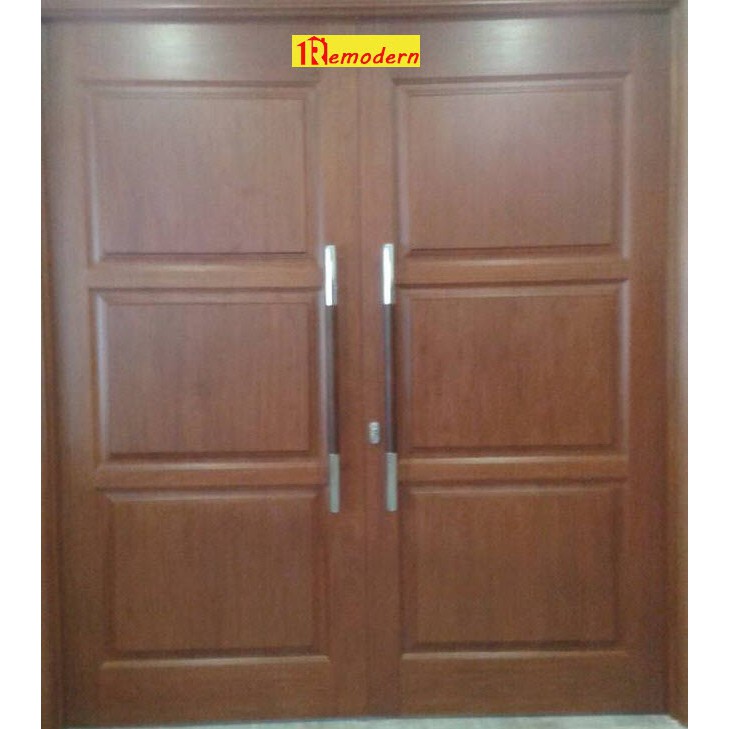 Rr3l Solid Door Main Door Pintu Kayu Malaysia Door Pintu Murah Shopee Malaysia