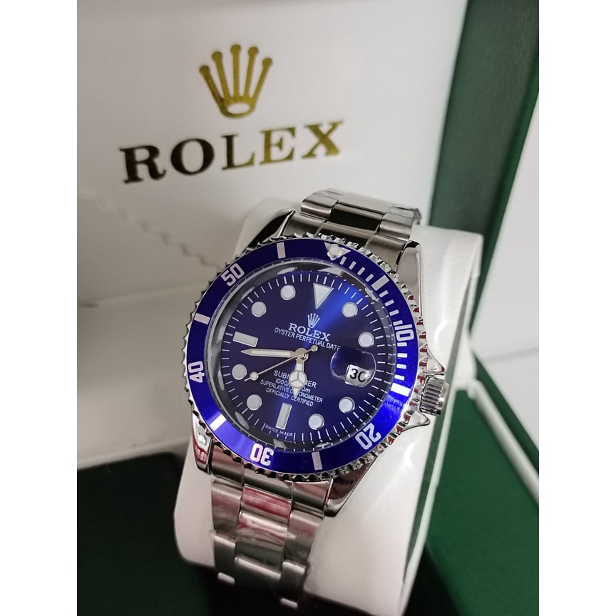 Rolex_Submariner battery For Men Jam With Box | Shopee Malaysia