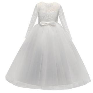 white long gown for kids